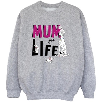 Vêtements Garçon Sweats Disney 101 Dalmatians Mum For Life Gris