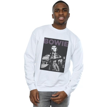 Vêtements Homme Sweats David Bowie Rock Poster Blanc