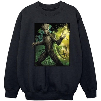 Vêtements Fille Sweats Marvel Guardians Of The Galaxy Groot Forest Energy Noir