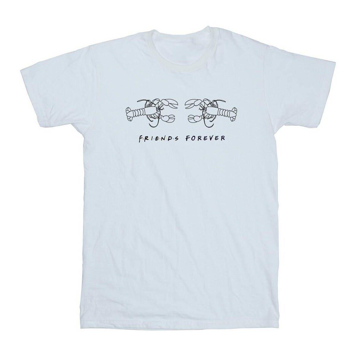 Vêtements Fille T-shirts manches longues Friends Lobster Logo Blanc