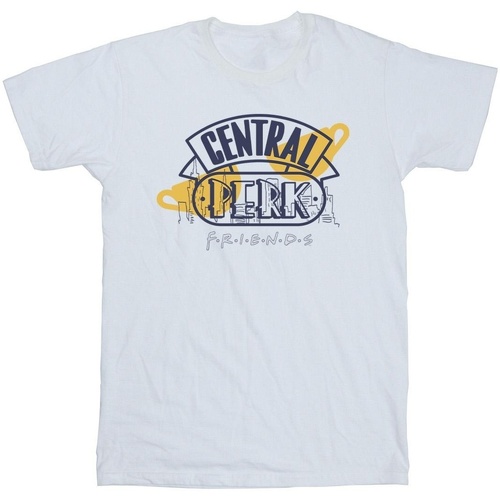Vêtements Fille T-shirts manches longues Friends Central Perk Blanc