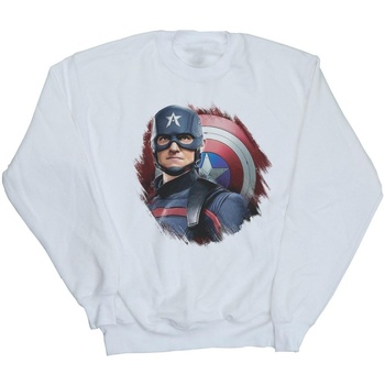 Vêtements Femme Sweats Marvel The Falcon And The Winter Soldier Captain America Stare Blanc