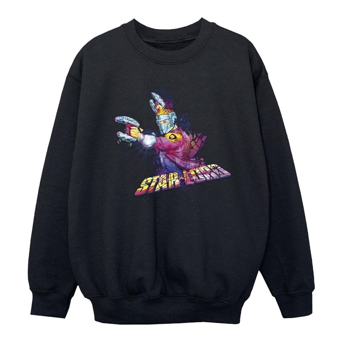 Vêtements Fille Sweats Marvel Guardians Of The Galaxy Abstract Star Lord Noir