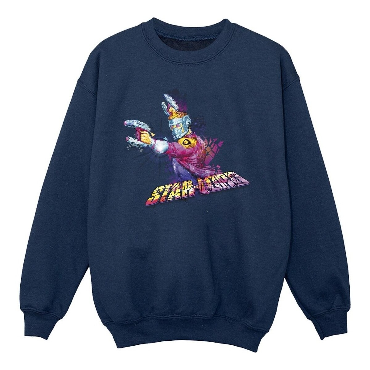 Vêtements Fille Sweats Marvel Guardians Of The Galaxy Abstract Star Lord Bleu