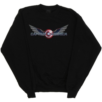 Vêtements Femme Sweats Marvel Falcon And The Winter Soldier Captain America Logo Noir