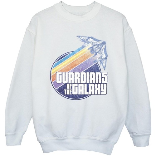 Vêtements Fille Sweats Guardians Of The Galaxy  Blanc