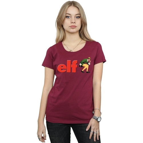 Vêtements Femme T-shirts manches longues Elf Crouching Logo Multicolore