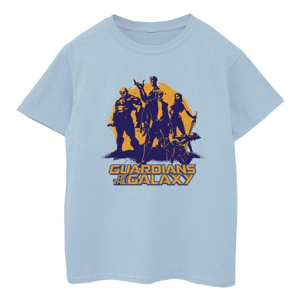 Vêtements Garçon T-shirts manches courtes Guardians Of The Galaxy Sunset Guardians Bleu