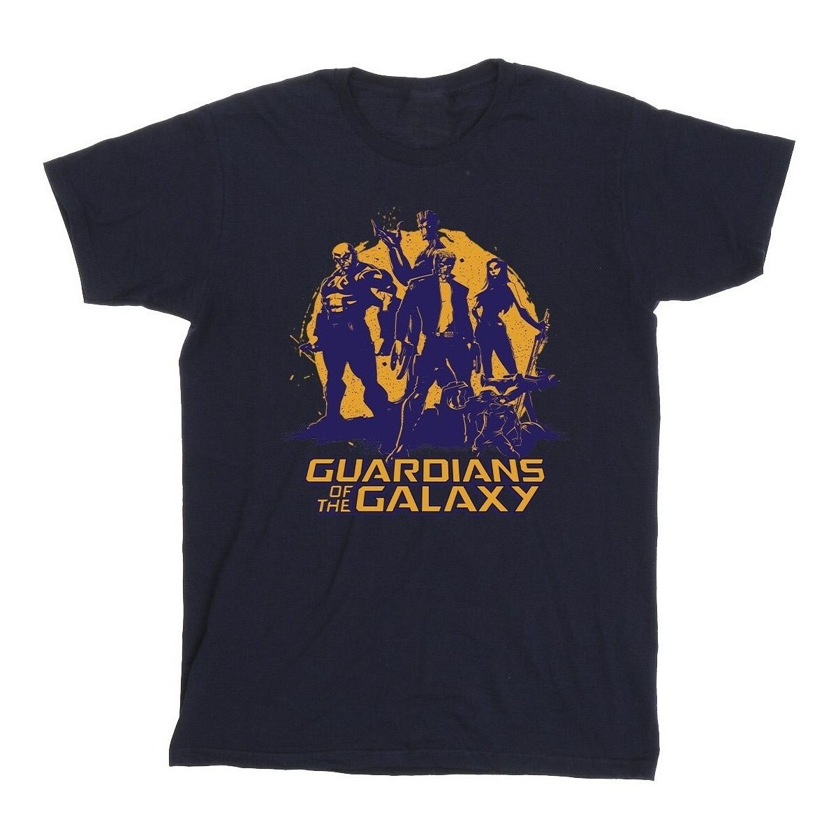 Vêtements Garçon T-shirts manches courtes Guardians Of The Galaxy Sunset Guardians Bleu