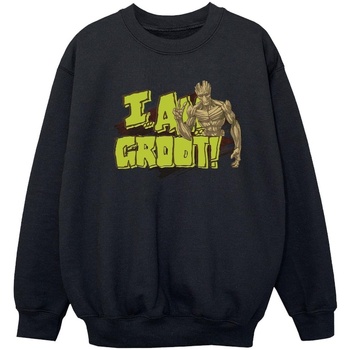 Vêtements Fille Sweats Guardians Of The Galaxy I Am Groot Noir