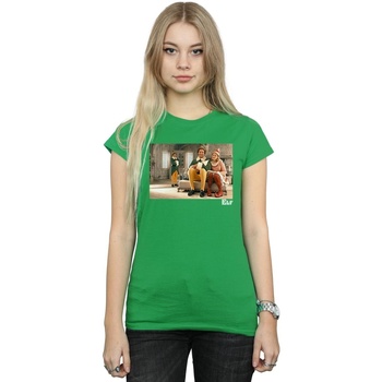 Vêtements Femme T-shirts manches longues Elf Family Vert