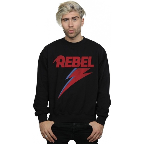 Vêtements Homme Sweats David Bowie Distressed Rebel Noir