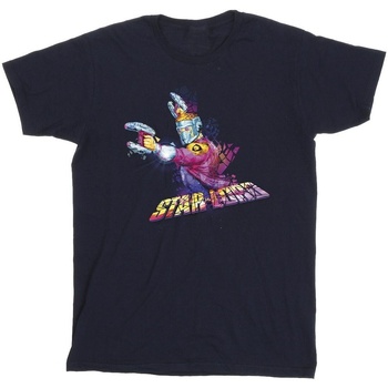 Vêtements Garçon T-shirts manches courtes Marvel Guardians Of The Galaxy Abstract Star Lord Bleu