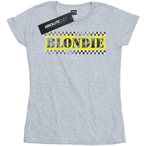 Vêtements Femme T-shirts manches longues Blondie Taxi 74 Gris