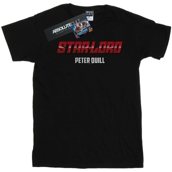 Vêtements Garçon T-shirts manches courtes Marvel Star Lord AKA Peter Quill Noir
