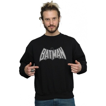 Vêtements Homme Sweats Dc Comics Batman Retro Crackle Logo Noir