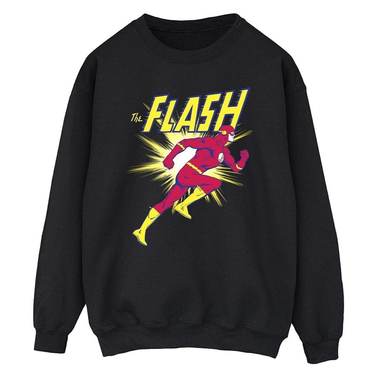 Vêtements Homme Sweats Dc Comics The Flash Running Noir
