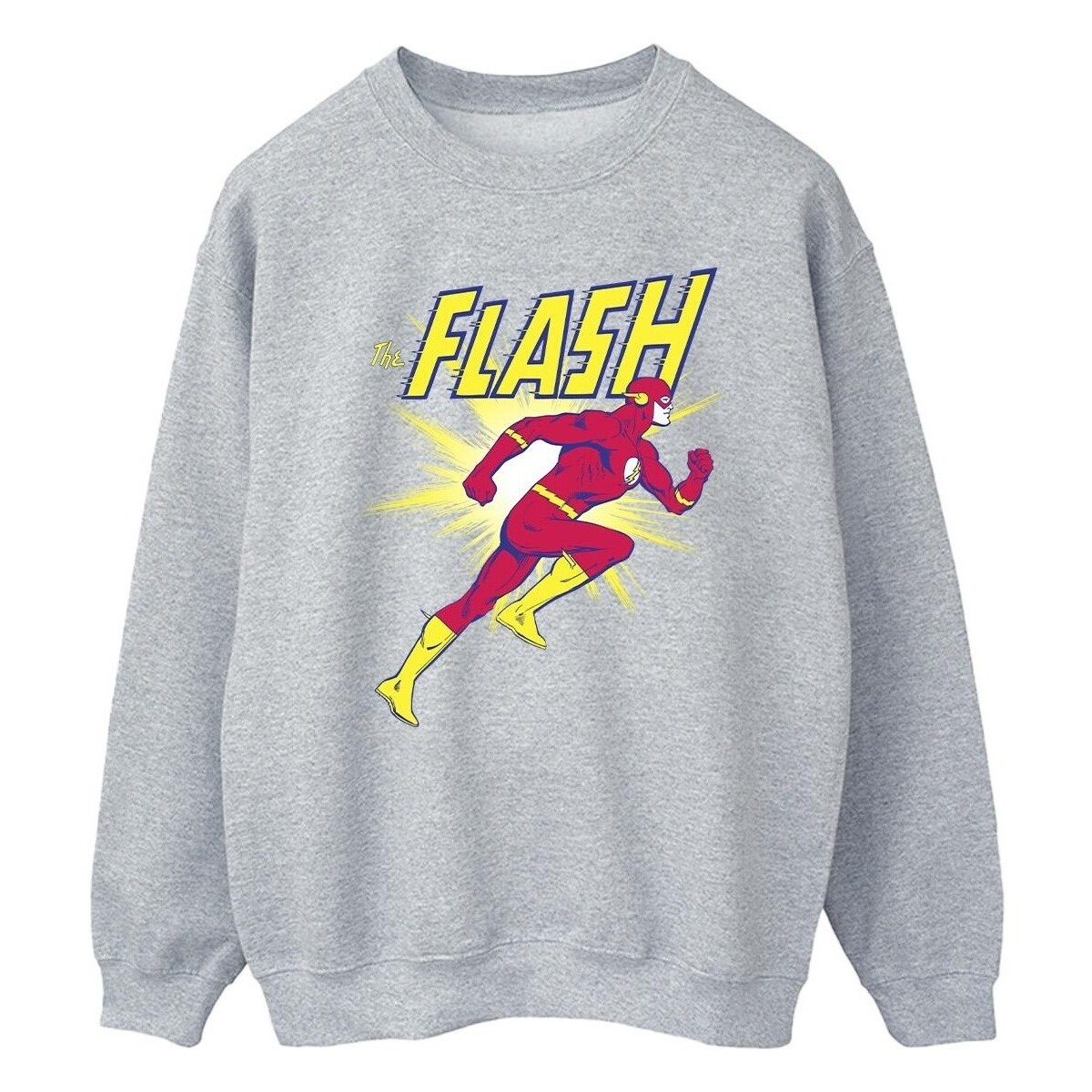 Vêtements Homme Sweats Dc Comics The Flash Running Gris