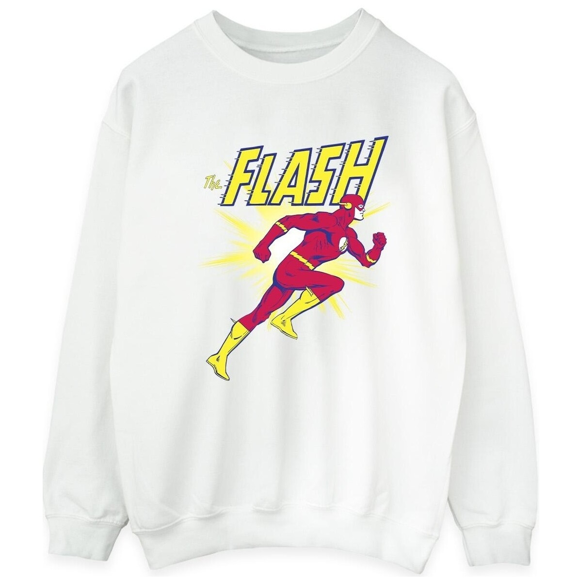 Vêtements Homme Sweats Dc Comics The Flash Running Blanc
