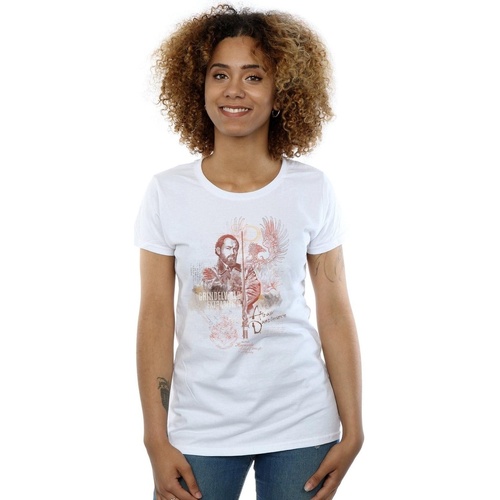Vêtements Femme T-shirts manches longues Fantastic Beasts Albus Dumbledore Blanc