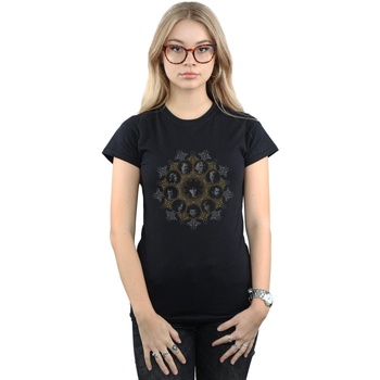 Vêtements Femme T-shirts manches longues Fantastic Beasts Character Crest Noir