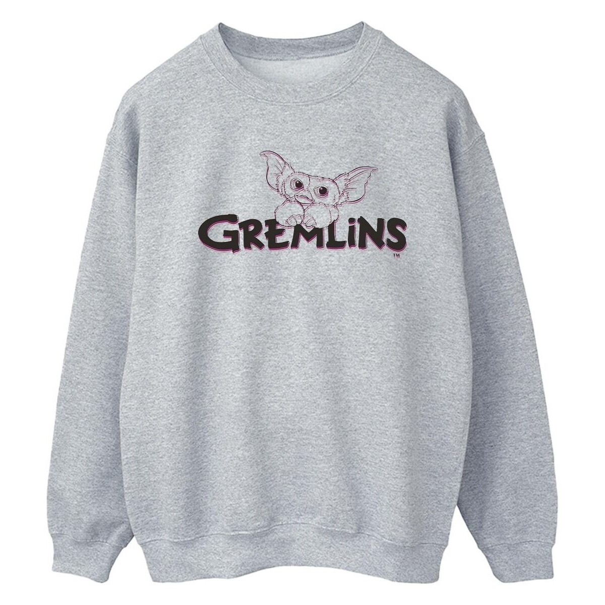 Vêtements Femme Sweats Gremlins Logo Line Gris