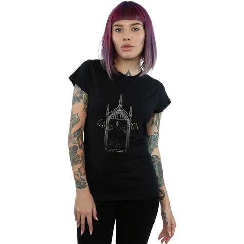 Vêtements Femme T-shirts manches longues Fantastic Beasts Pick A Side Noir