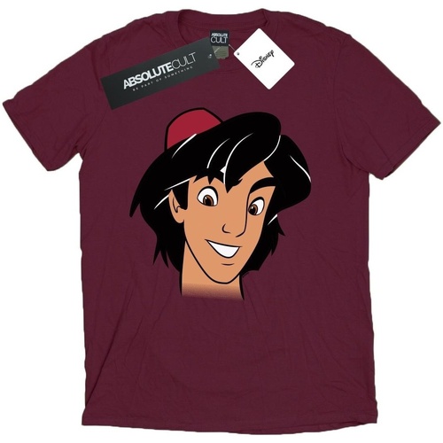 Vêtements Homme T-shirts manches longues Disney Aladdin Headshot Multicolore