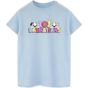 Vêtements Homme T-shirts manches longues Disney 101 Entrez dans le monde merveilleux de Disney Bleu