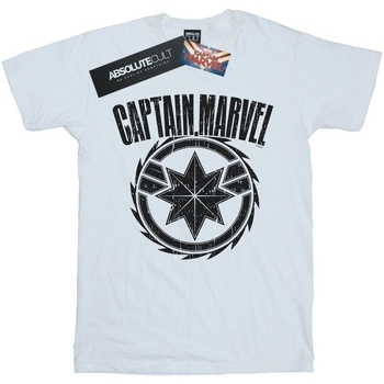 Vêtements Homme T-shirts manches longues Marvel Captain  Blade Emblem Blanc