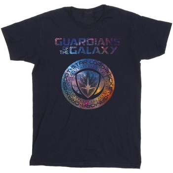 Vêtements Fille T-shirts manches longues Marvel Guardians Of The Galaxy Stars Fill Logo Bleu