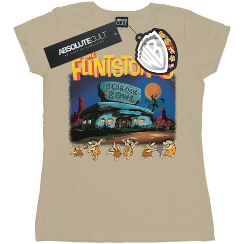 Vêtements Femme T-shirts manches longues The Flintstones Champions Of Bedrock Bowl Multicolore