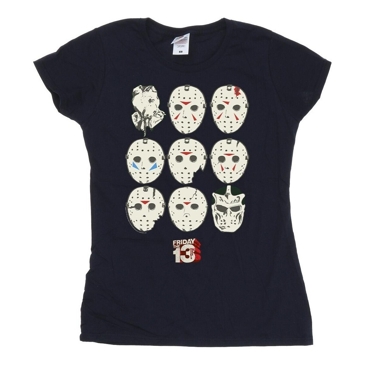 Vêtements Femme T-shirts manches longues Friday The 13Th Jason Masks Bleu