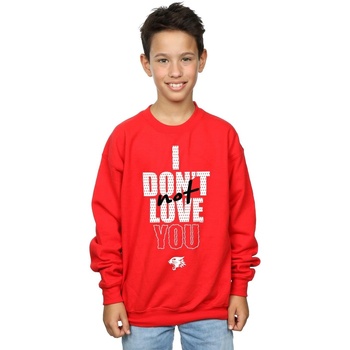 Vêtements Garçon Sweats Disney High School Musical The Musical Not Love You Rouge