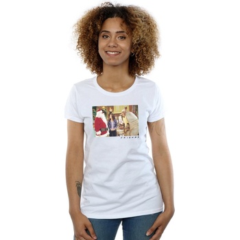 Vêtements Femme T-shirts manches longues Friends The Holiday Armadillo Blanc