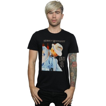 Vêtements Homme T-shirts manches longues David Bowie Serious Moonlight Noir