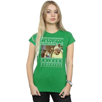 Vêtements Femme T-shirts manches longues Friends  Vert
