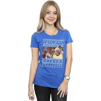 Vêtements Femme T-shirts manches longues Friends  Bleu