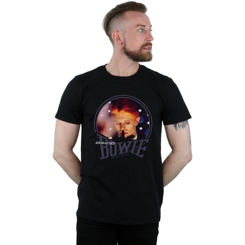 Vêtements Homme T-shirts manches longues David Bowie Quiet Lights Noir