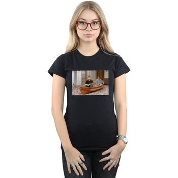 Vêtements Femme T-shirts manches longues Friends Boat Photo Noir