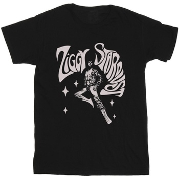 Vêtements Homme T-shirts manches longues David Bowie Ziggy Pose Noir