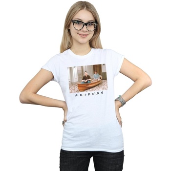 Vêtements Femme T-shirts manches longues Friends BI21201 Blanc