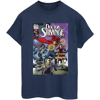Vêtements Femme T-shirts manches longues Marvel Doctor Strange Comic Circles Bleu