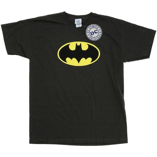 Vêtements Homme T-shirts manches longues Dc Comics Batman Logo Multicolore