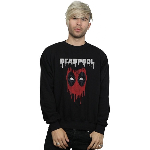 Vêtements Homme Sweats Marvel Deadpool Dripping Head Noir