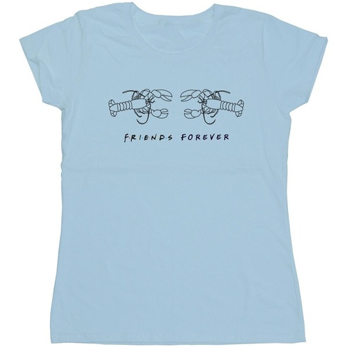 Vêtements Femme T-shirts manches longues Friends Lobster Logo Bleu
