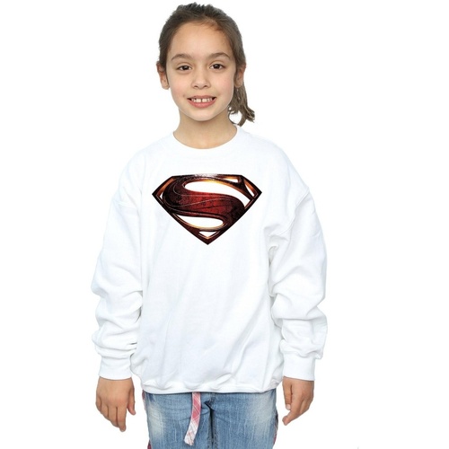 Vêtements Fille Sweats Dc Comics Justice League Movie Superman Emblem Blanc