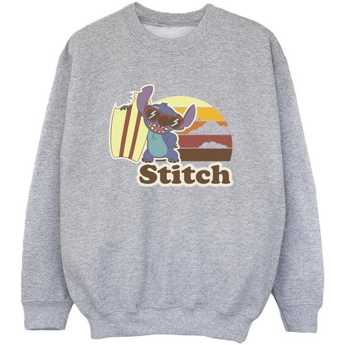 Vêtements Garçon Sweats Disney Lilo And Stitch Bitten Surfboard Gris