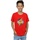 Vêtements Garçon T-shirts manches courtes Dc Comics Justice League Movie Flash Emblem Rouge