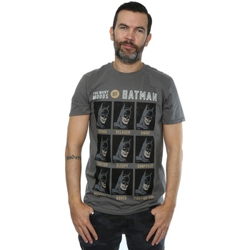 Vêtements Homme T-shirts manches longues Dc Comics The Many Moods Of Batman Multicolore